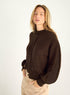 Strickjacke im Bomber-Stil