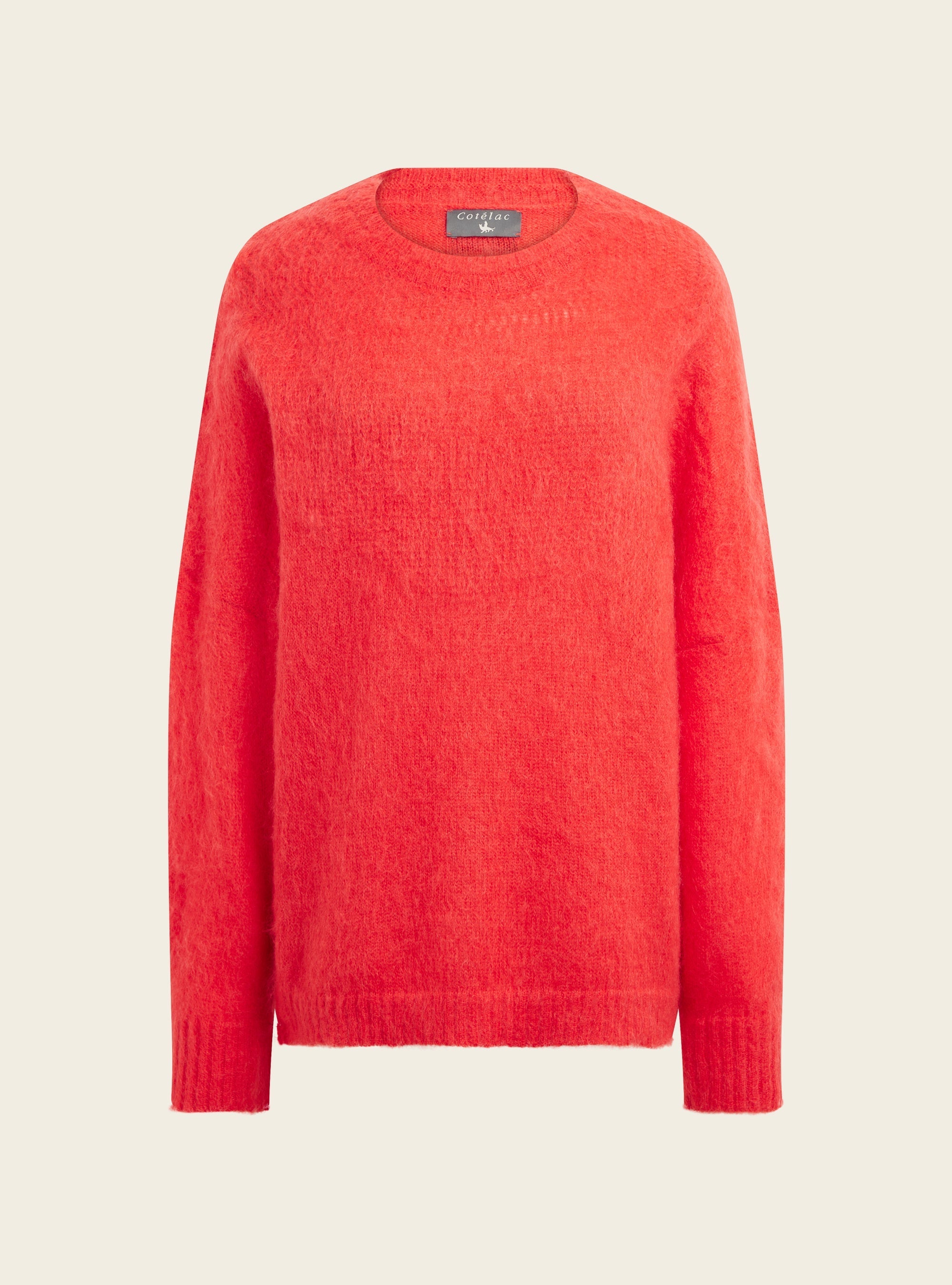 Brushed mohair sweater – Cotelac