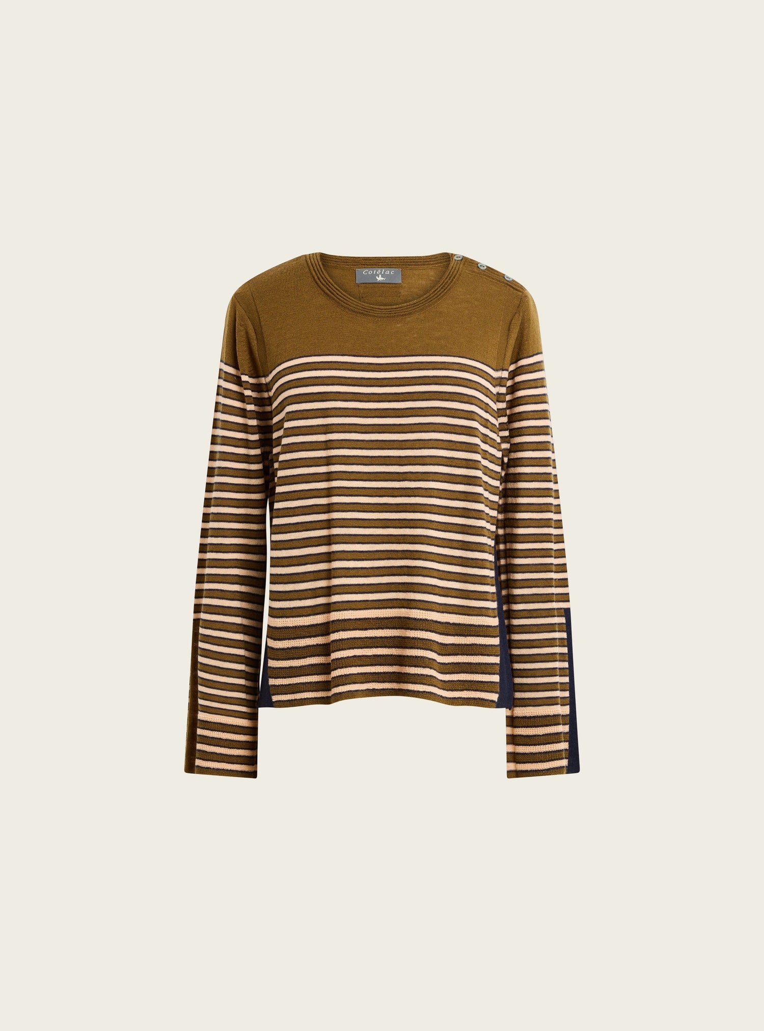 Marinière en laine mérinos Cotélac 