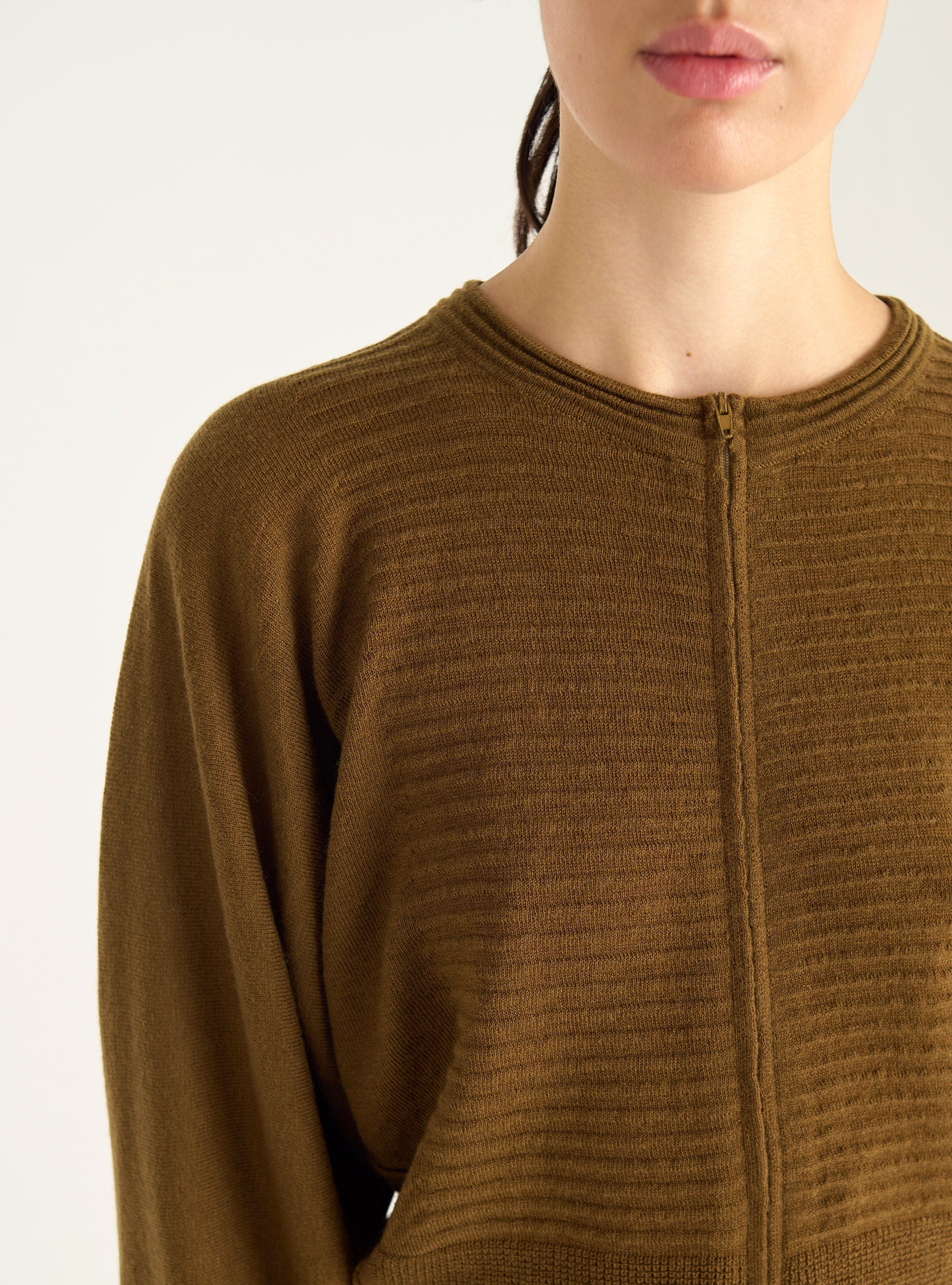 Cardigan en laine mérinos
