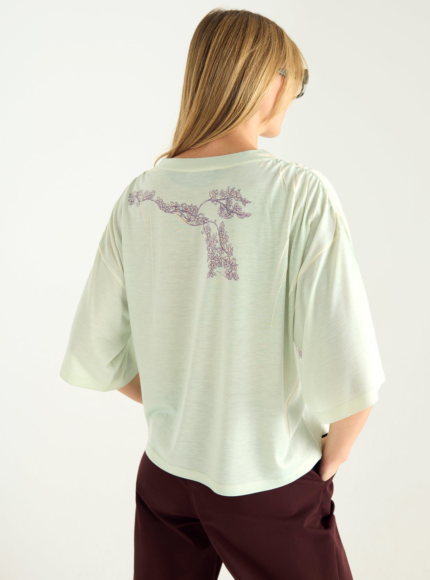 T-shirt imprimé &quot;Heart Strings&quot;
