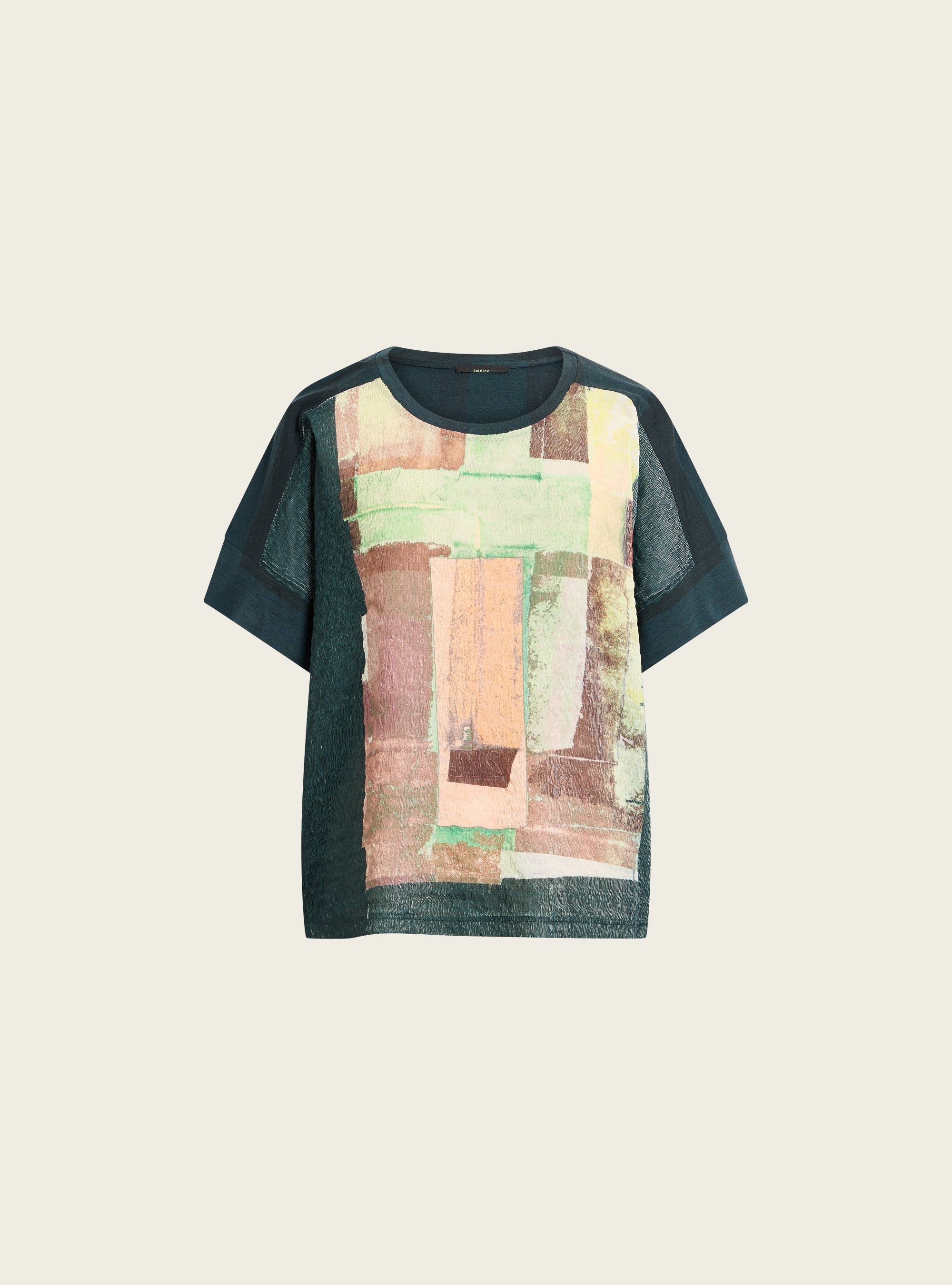 T-shirt bi-matière sublimé Cotélac 