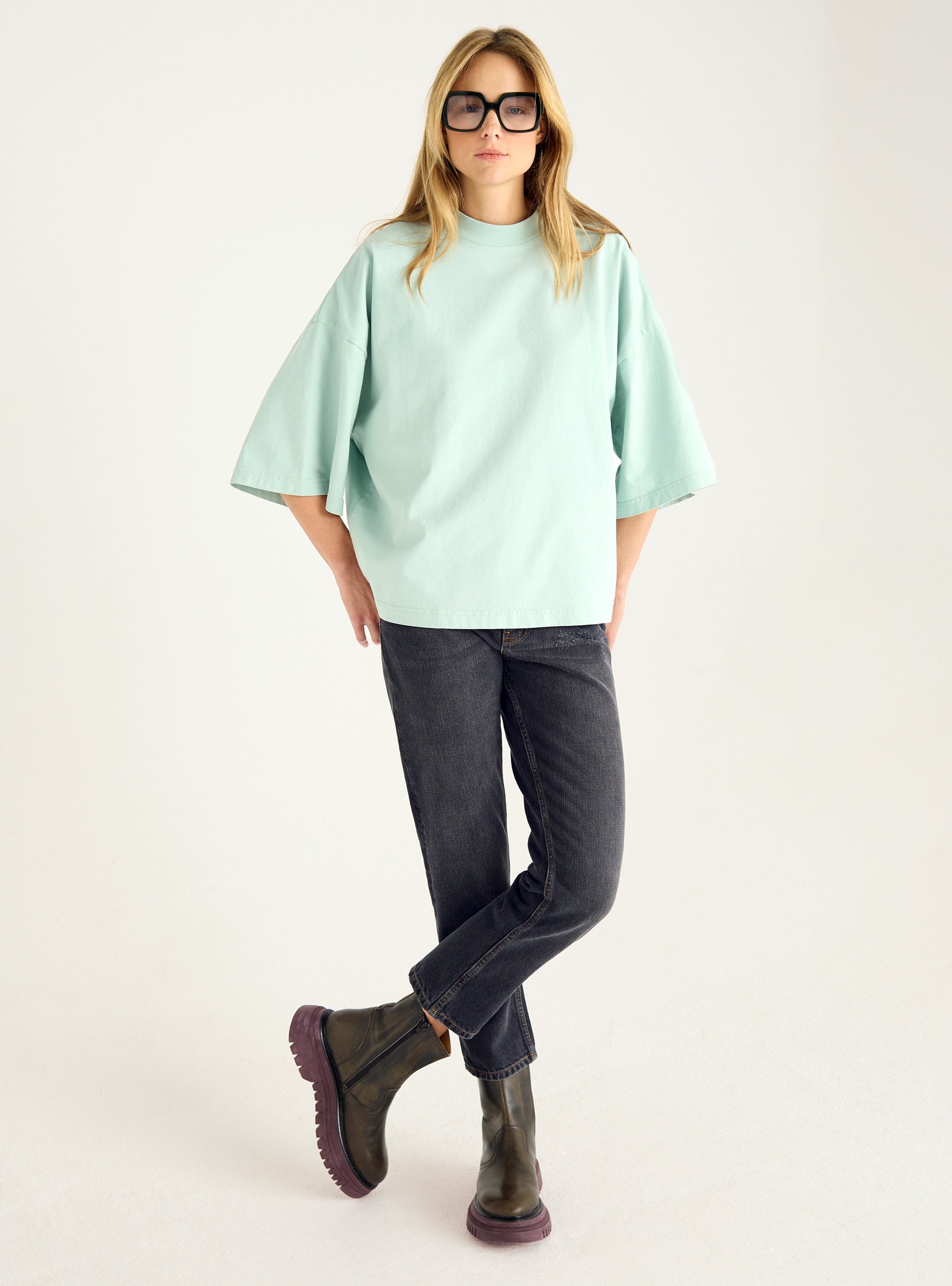 T-shirt oversize en coton bio