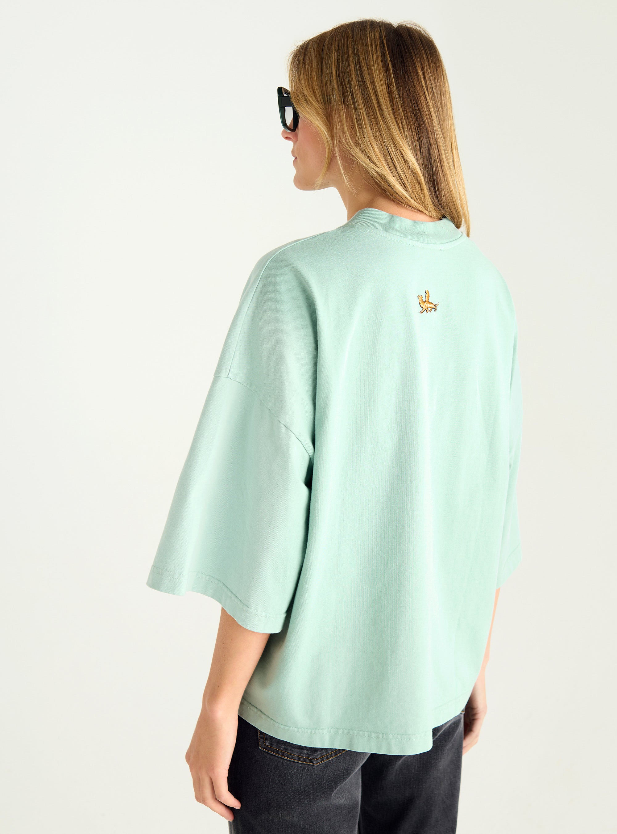 T-shirt oversize en coton bio
