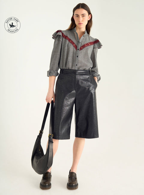 Chemise en laine et coton Cotélac 