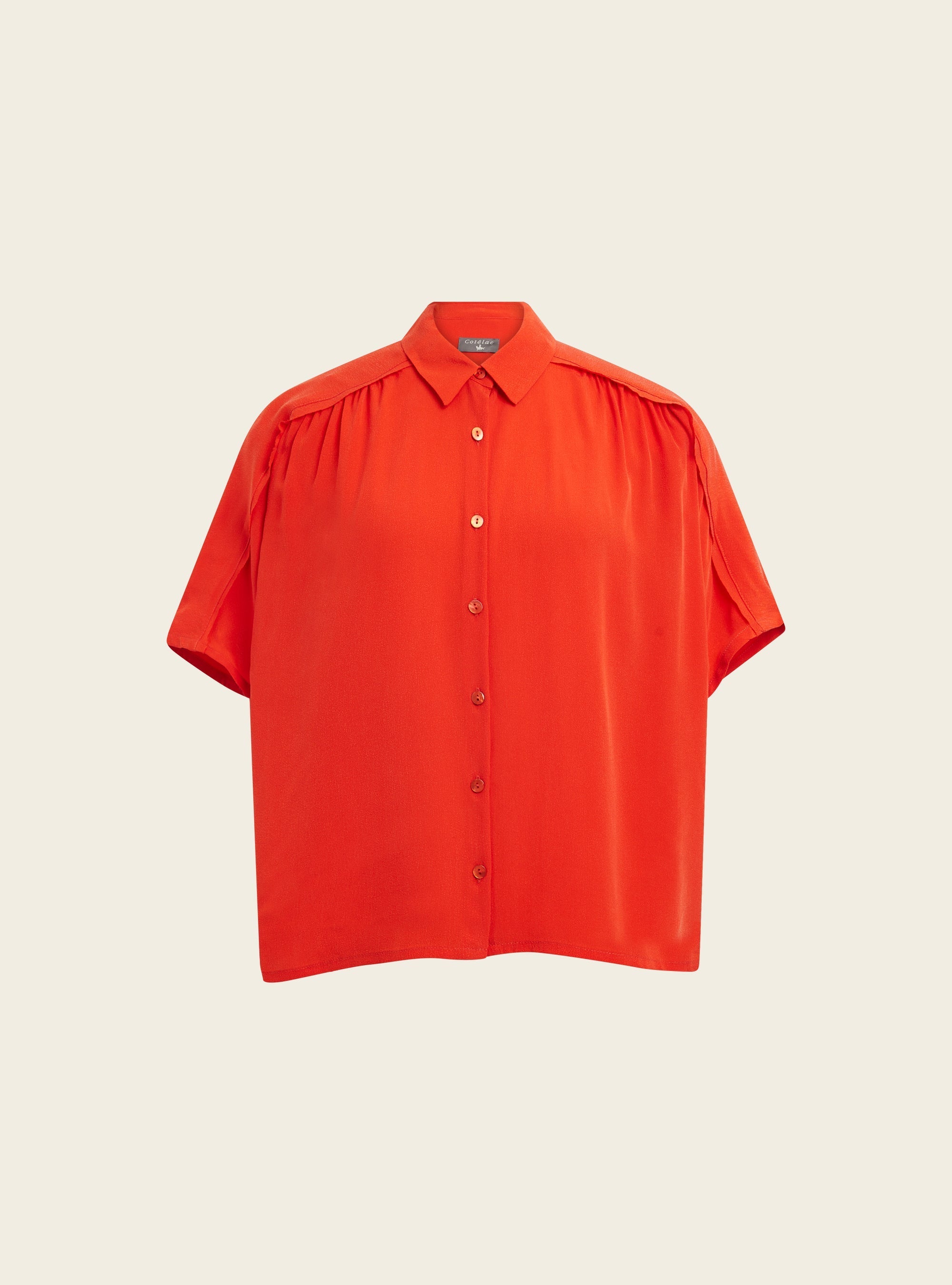 Chemise ample en cupro Cotélac 