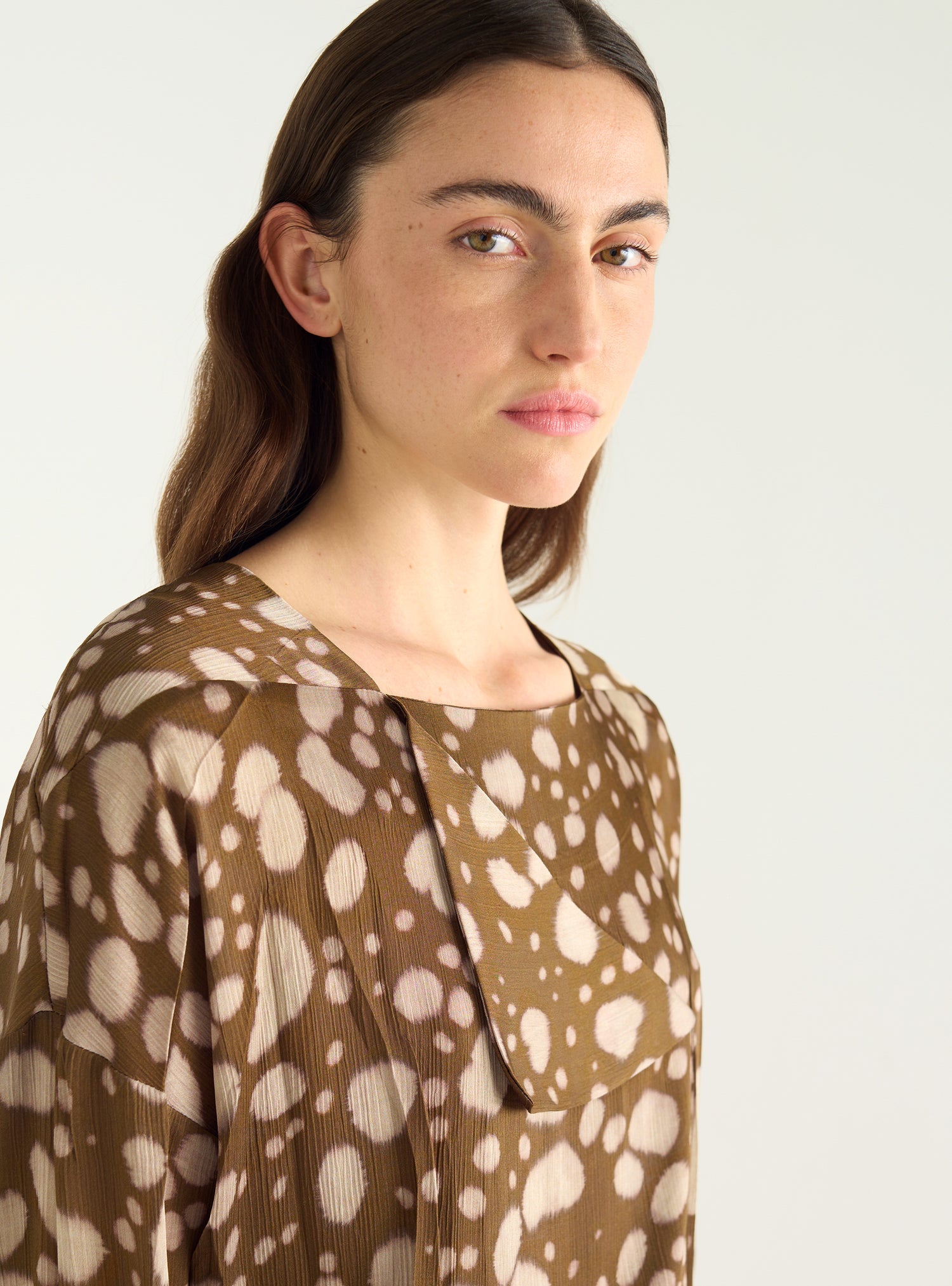 Robe portefeuille ceinturée