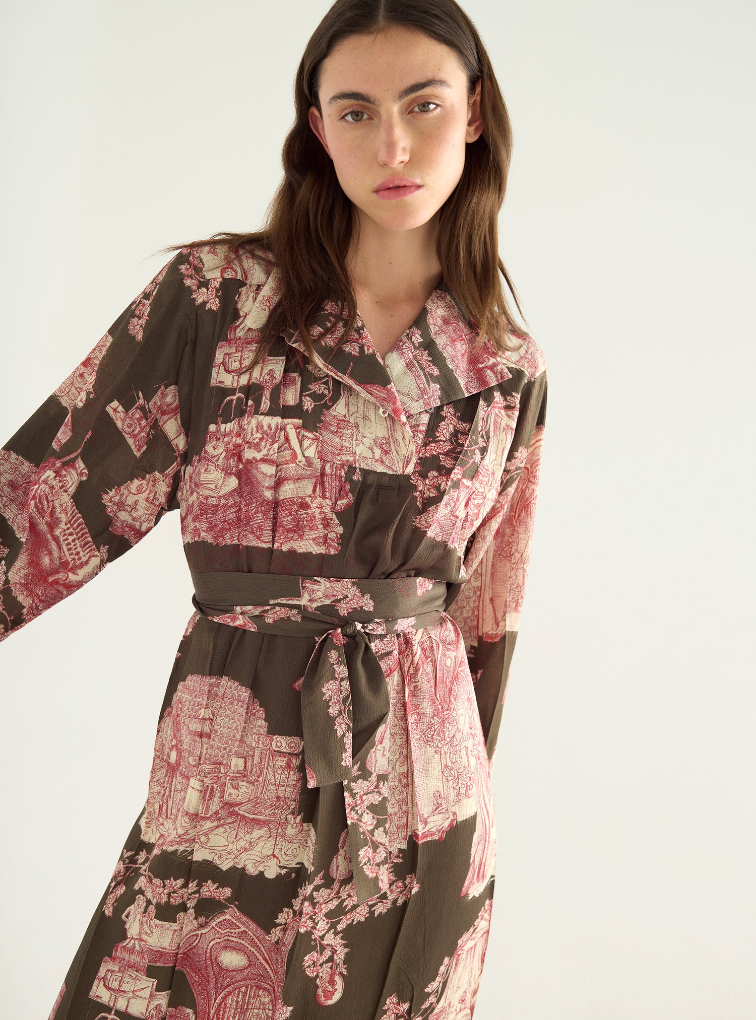 Robe imprimée &quot;Heart Strings&quot;