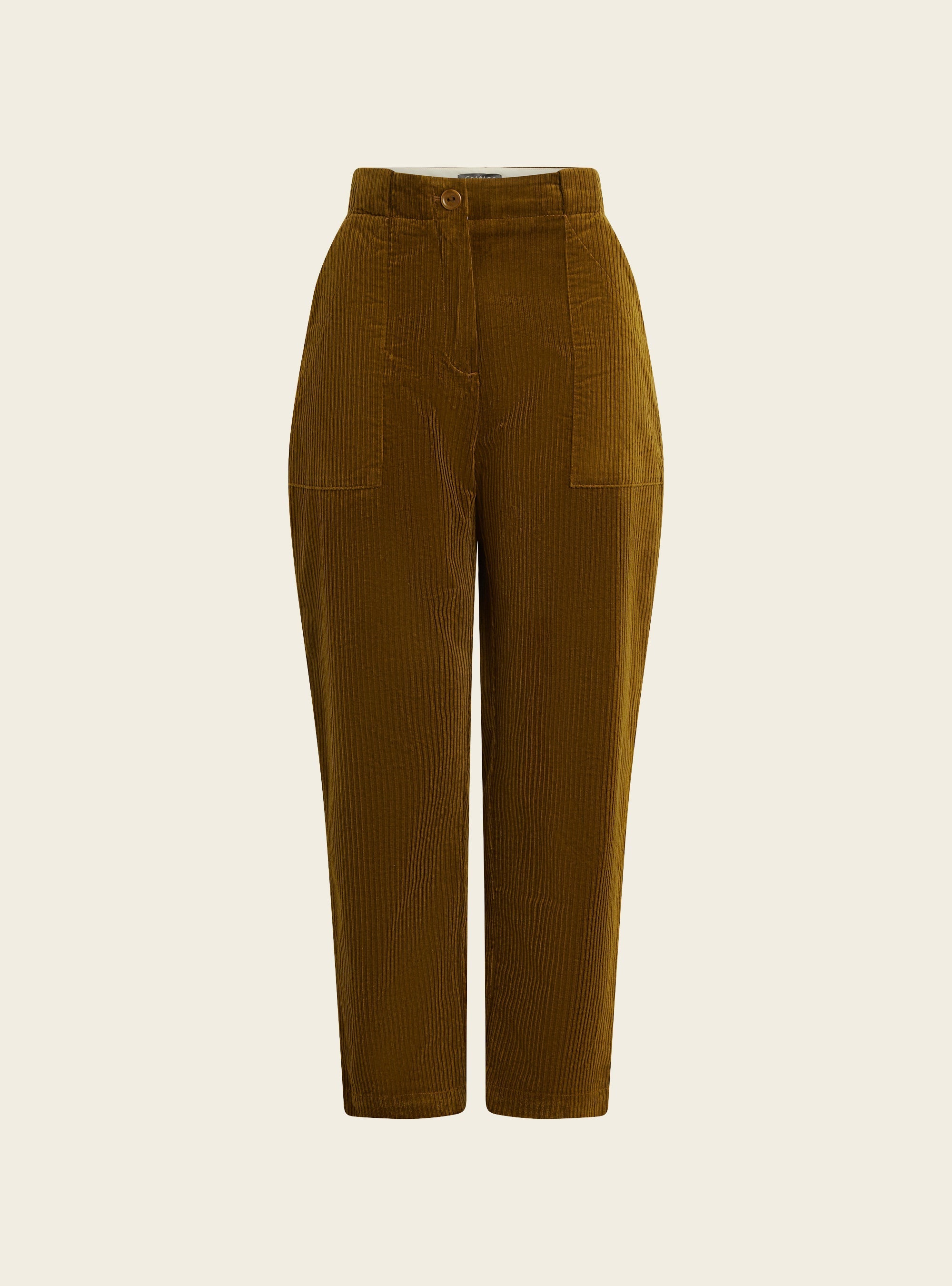 Pantalon carotte en velours côtelé Cotélac 