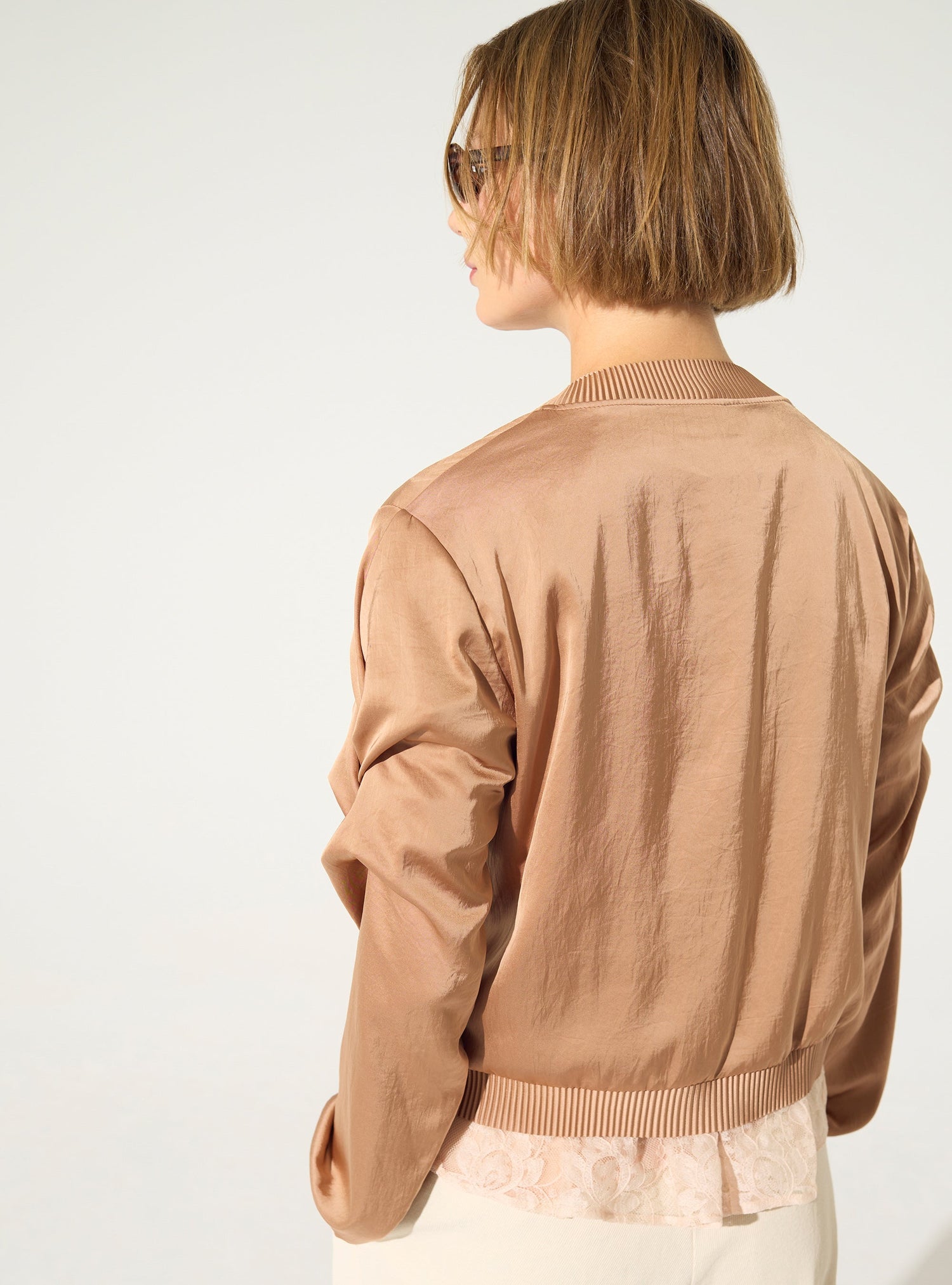 Rosa Falten-Zwangsjacke