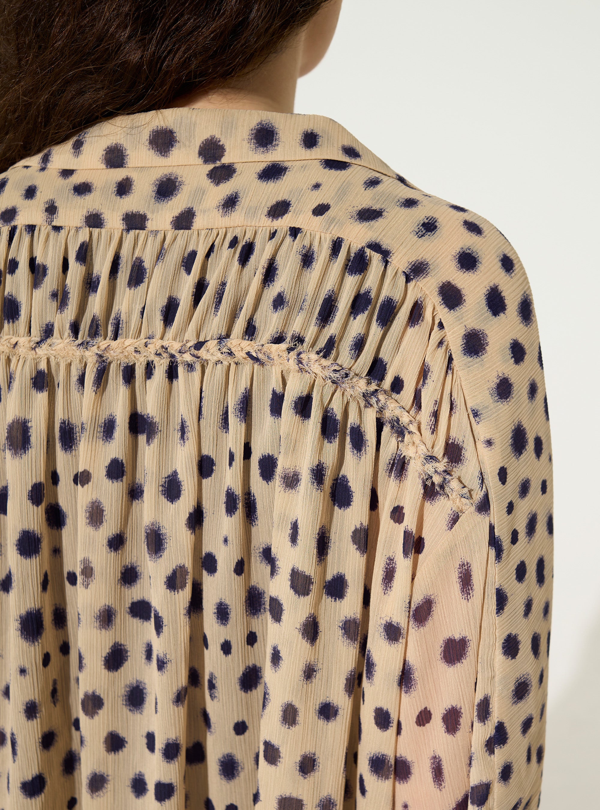 Chemise oversize XXL imprimé maison rose