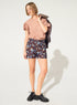Lila Jacquard-Shorts