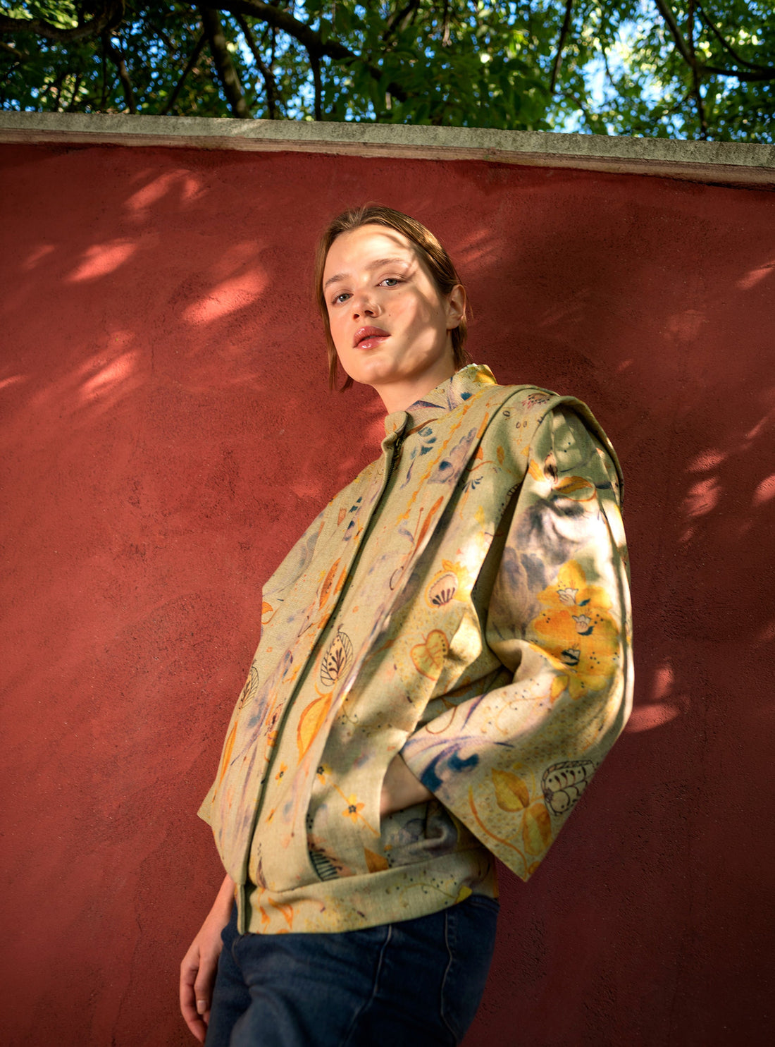 Blouson sublimé marron Cotélac 
