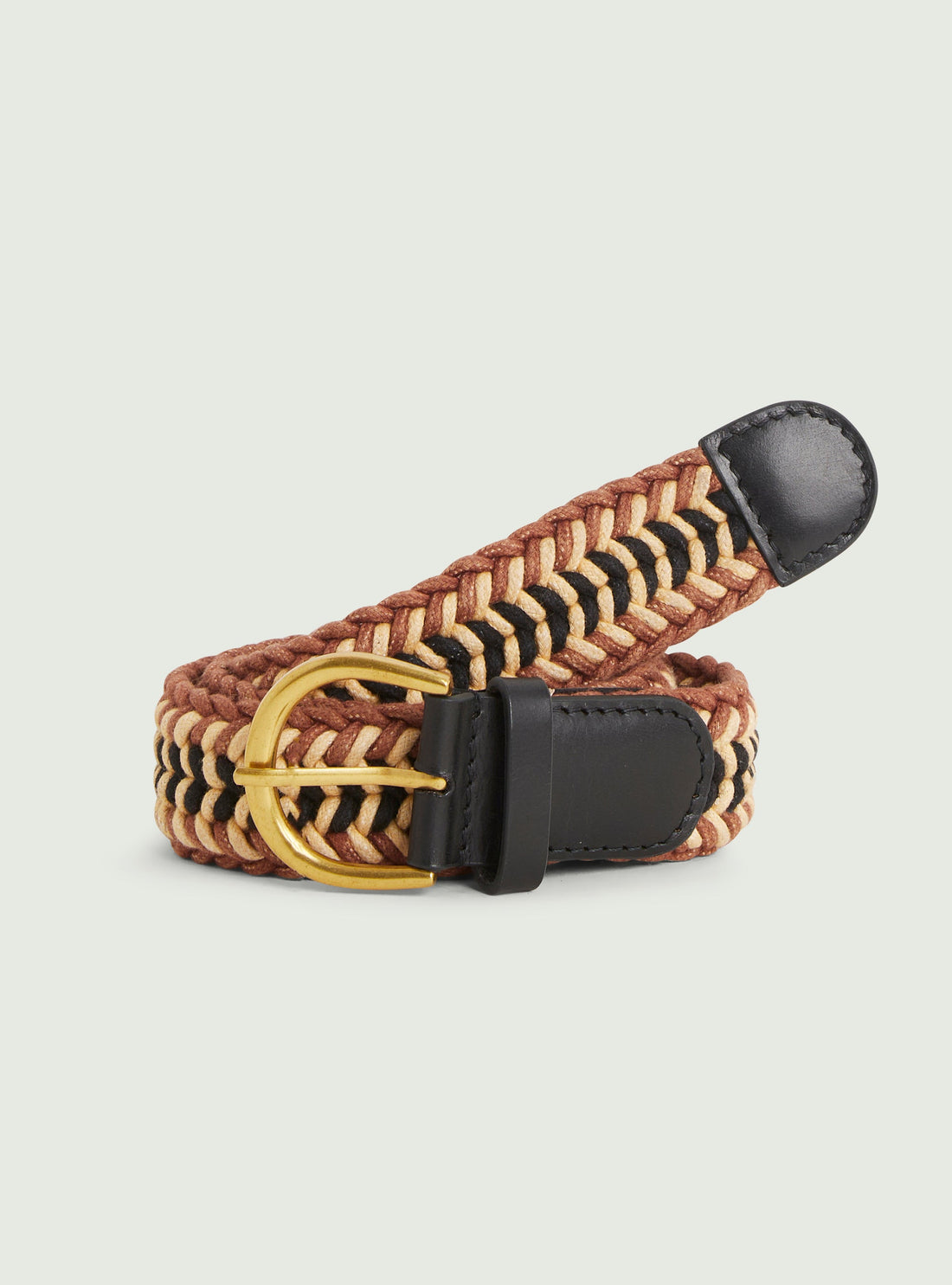 Ceinture en coton noir