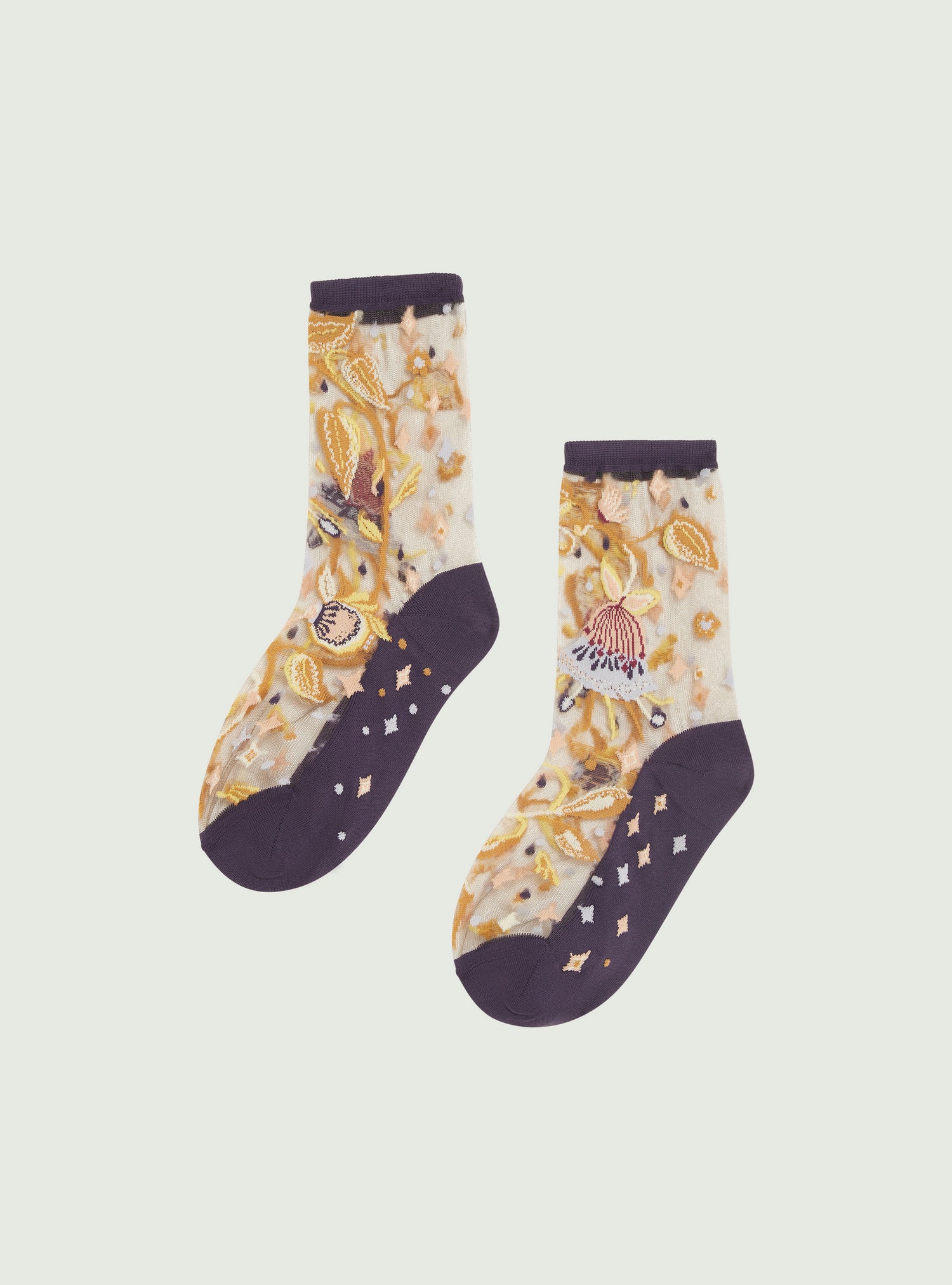 Chaussettes Parures Pâtures — Cotélac x Atelier St Eustache