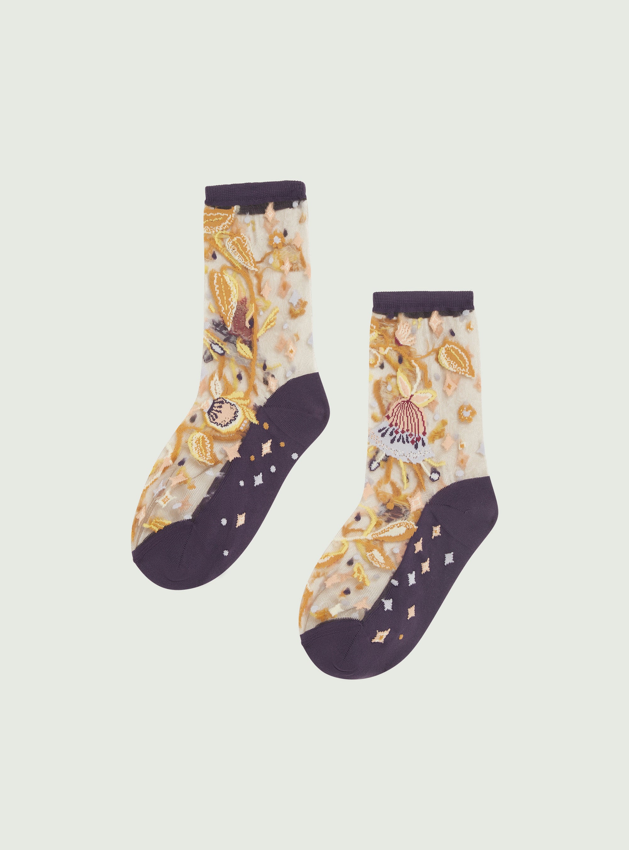 Chaussettes Parures Pâtures — Cotélac x Atelier St Eustache