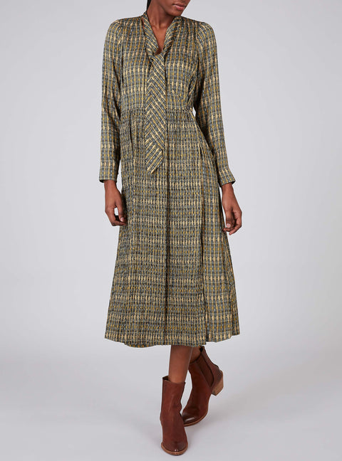 Printed Wrap Dress