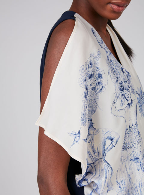 Scarf Print Tank Top