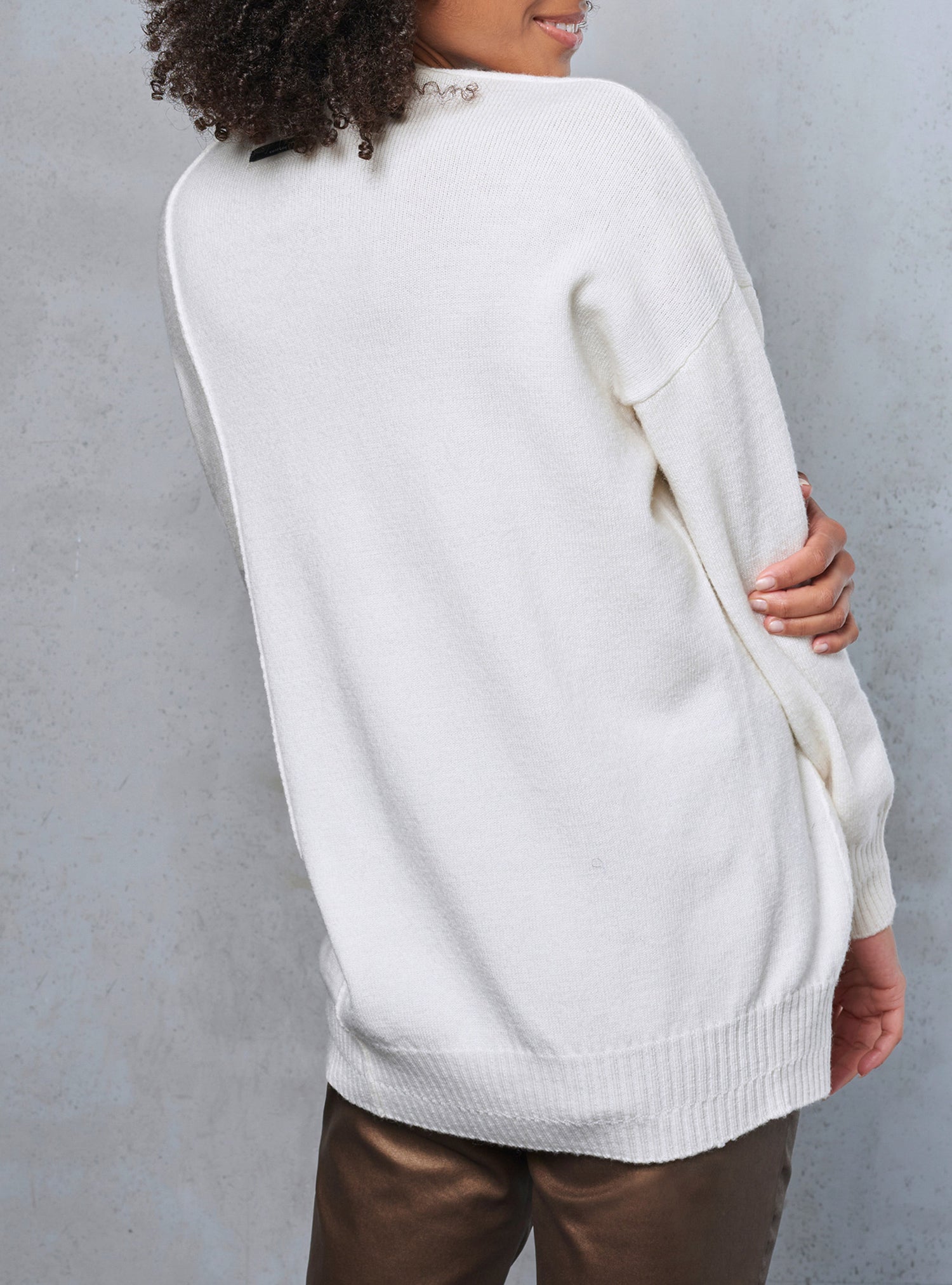 Wool V-Neck Cardigan