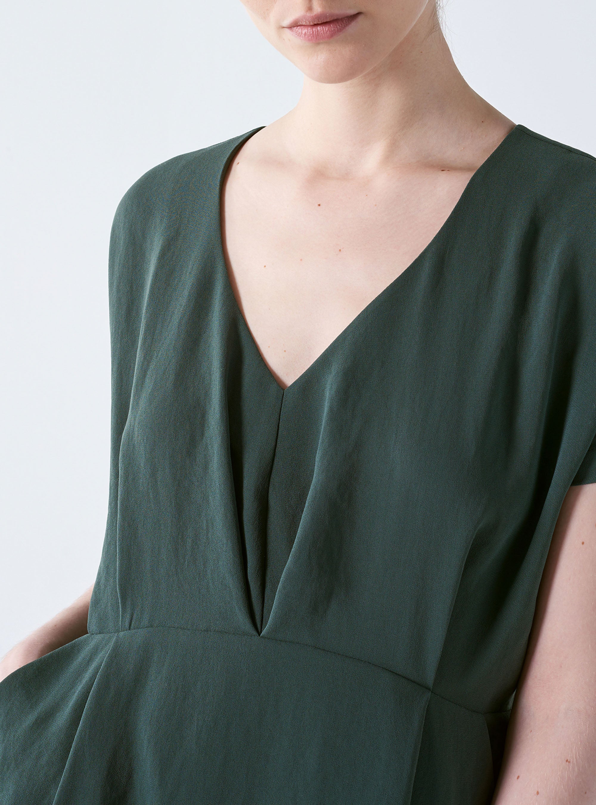Trapeze Midi Dress
