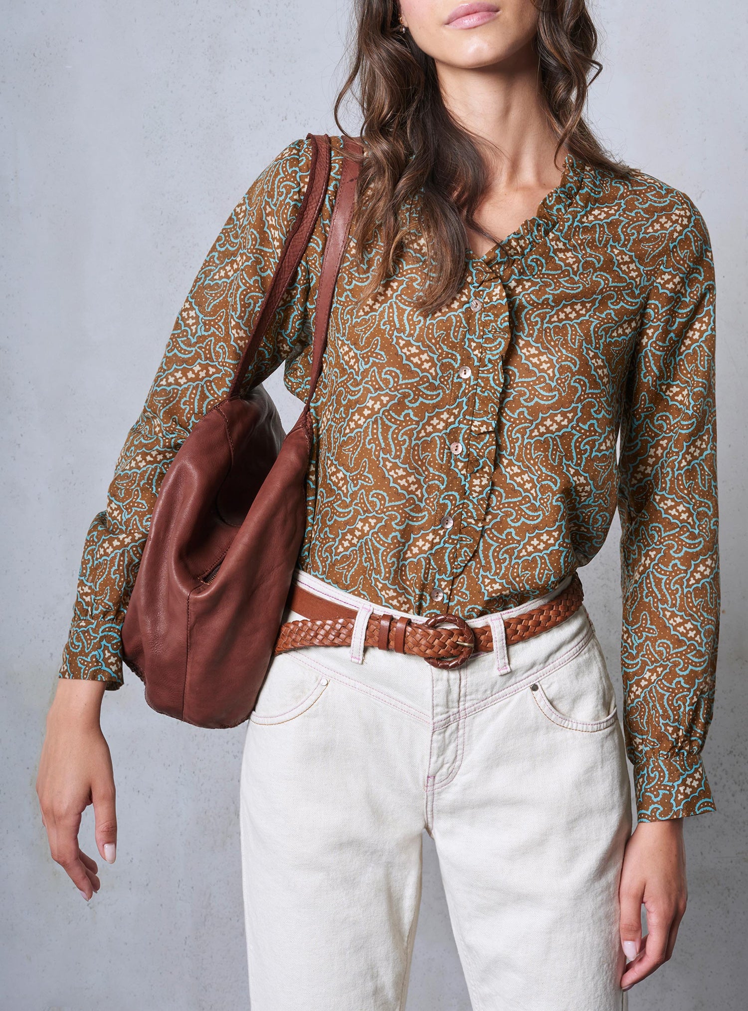 Fluid Cotton/Silk Blouse