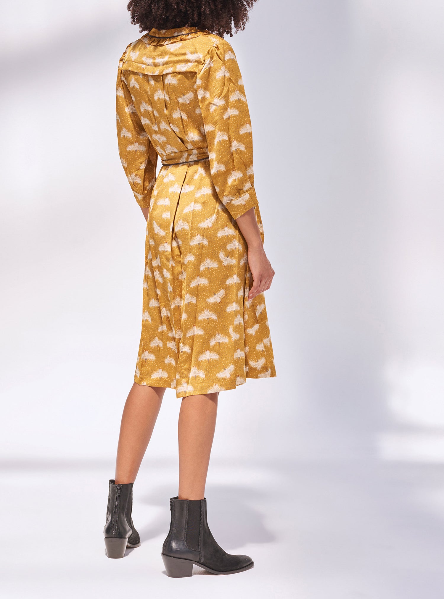 Tie Midi Dress