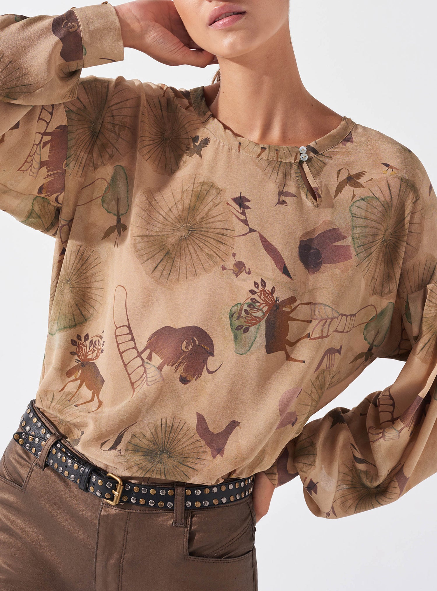 Printed Blouse