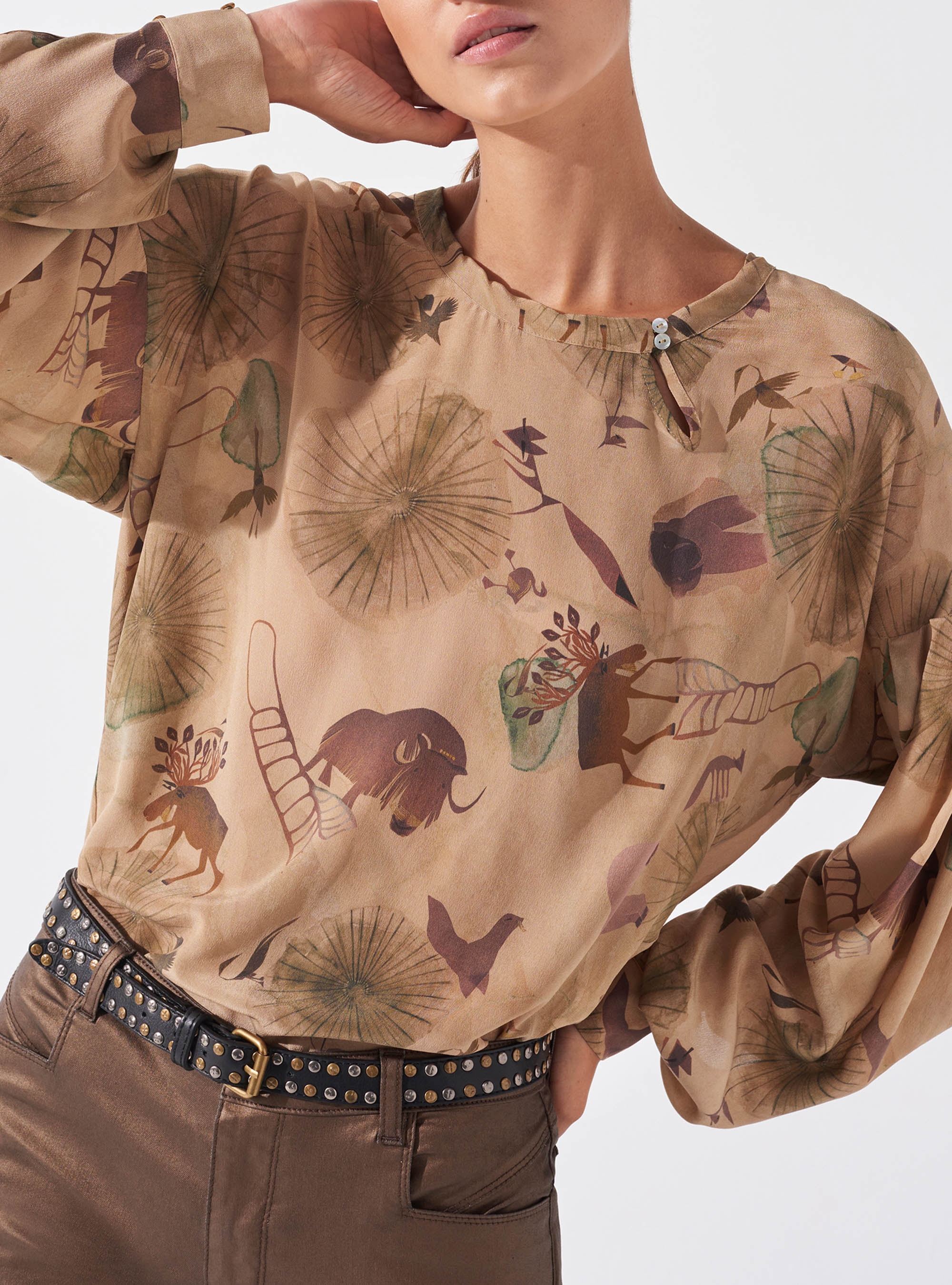 Printed Blouse