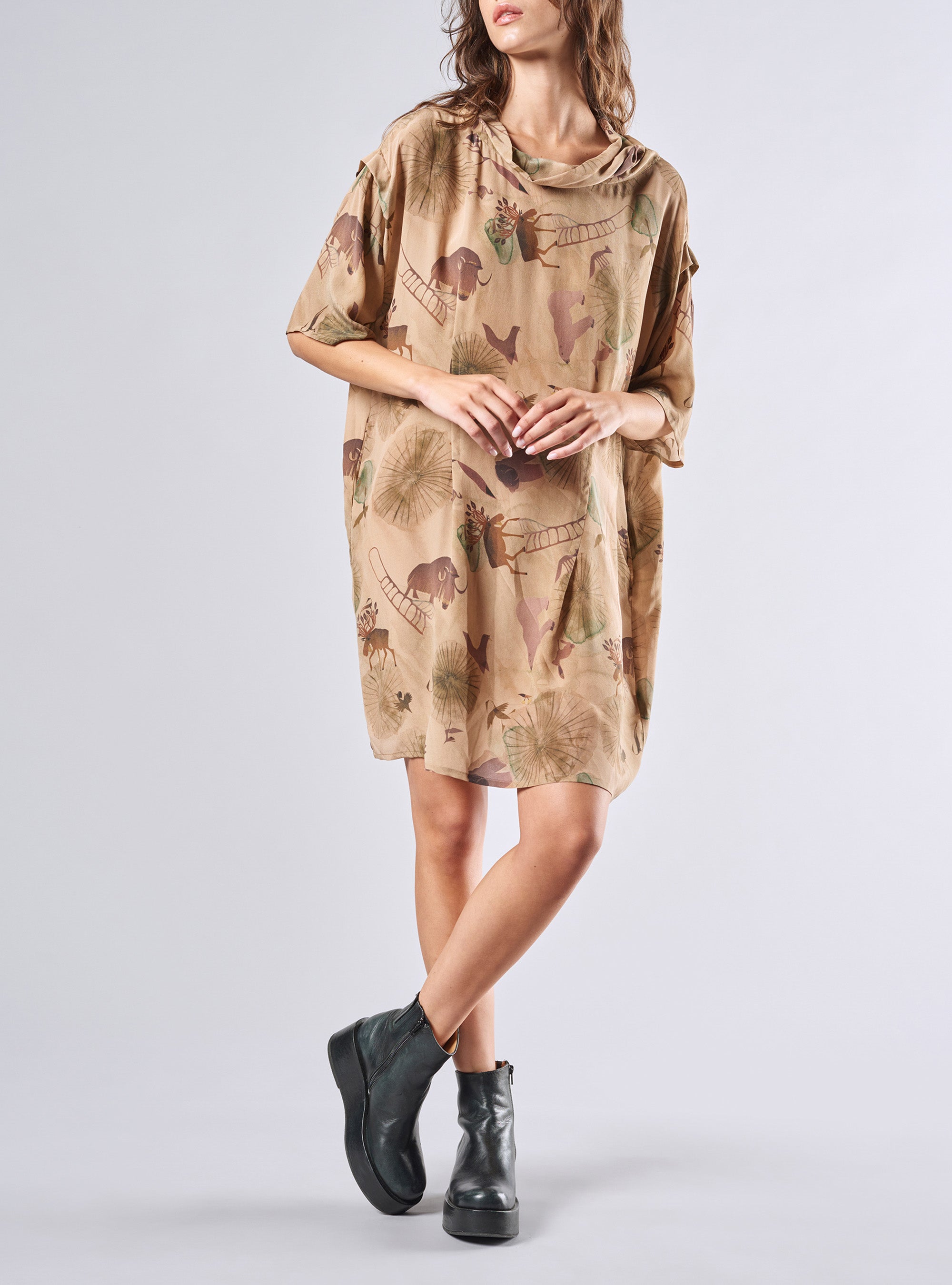 Printed T-Shirt Dress