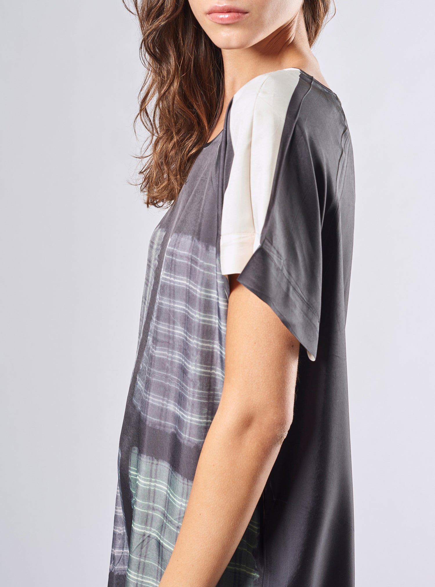 Short Sleeve Straight Dress