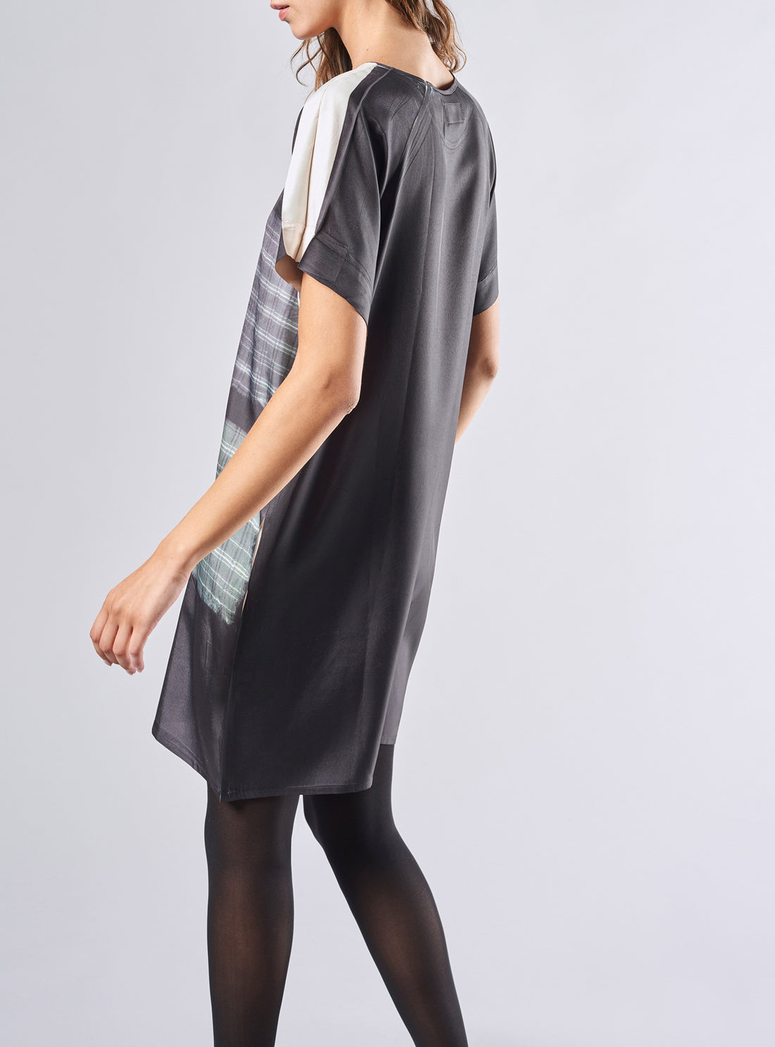 Short Sleeve Straight Dress