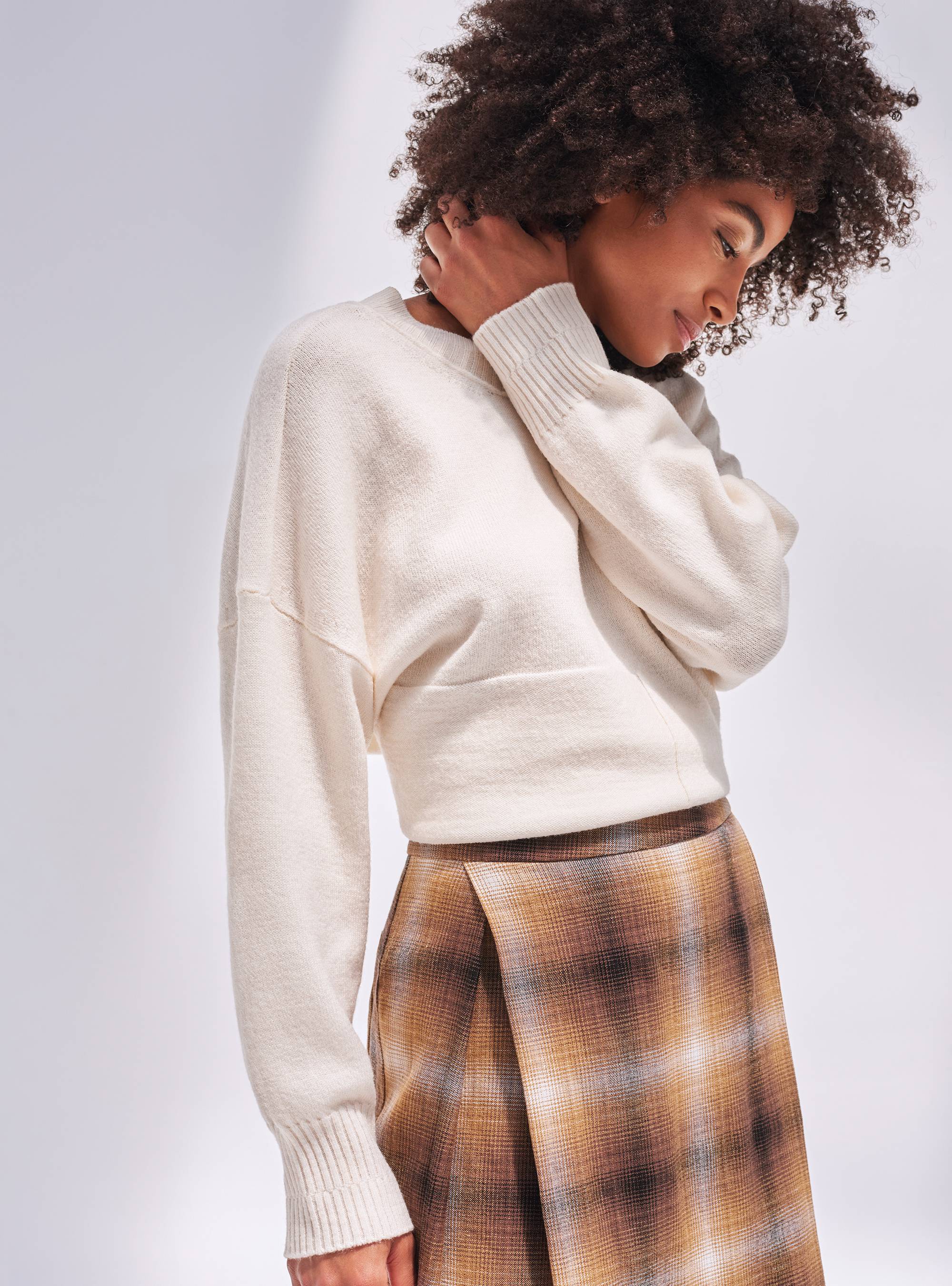 Retro Plaid Skirt
