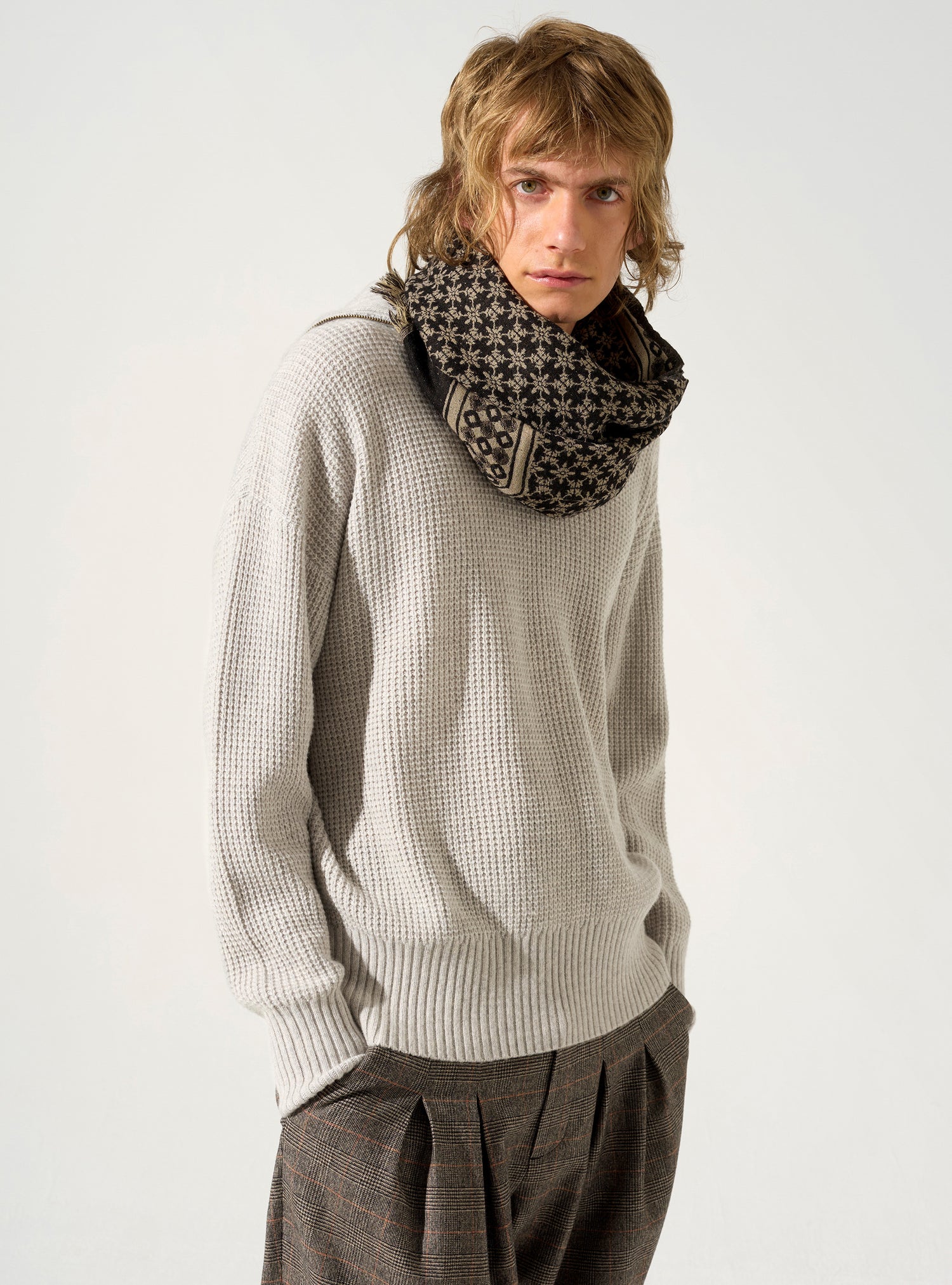 Patchwork scarf