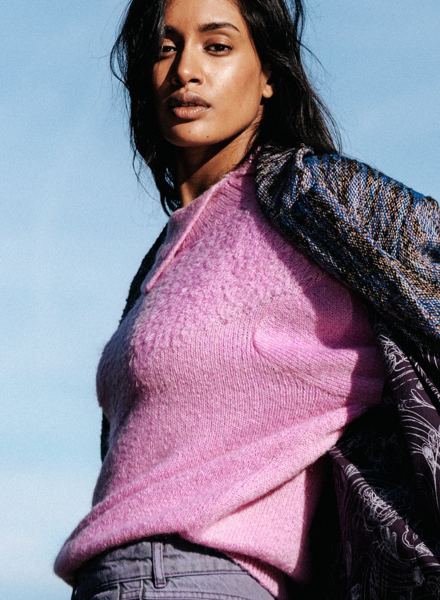 Collared sweater