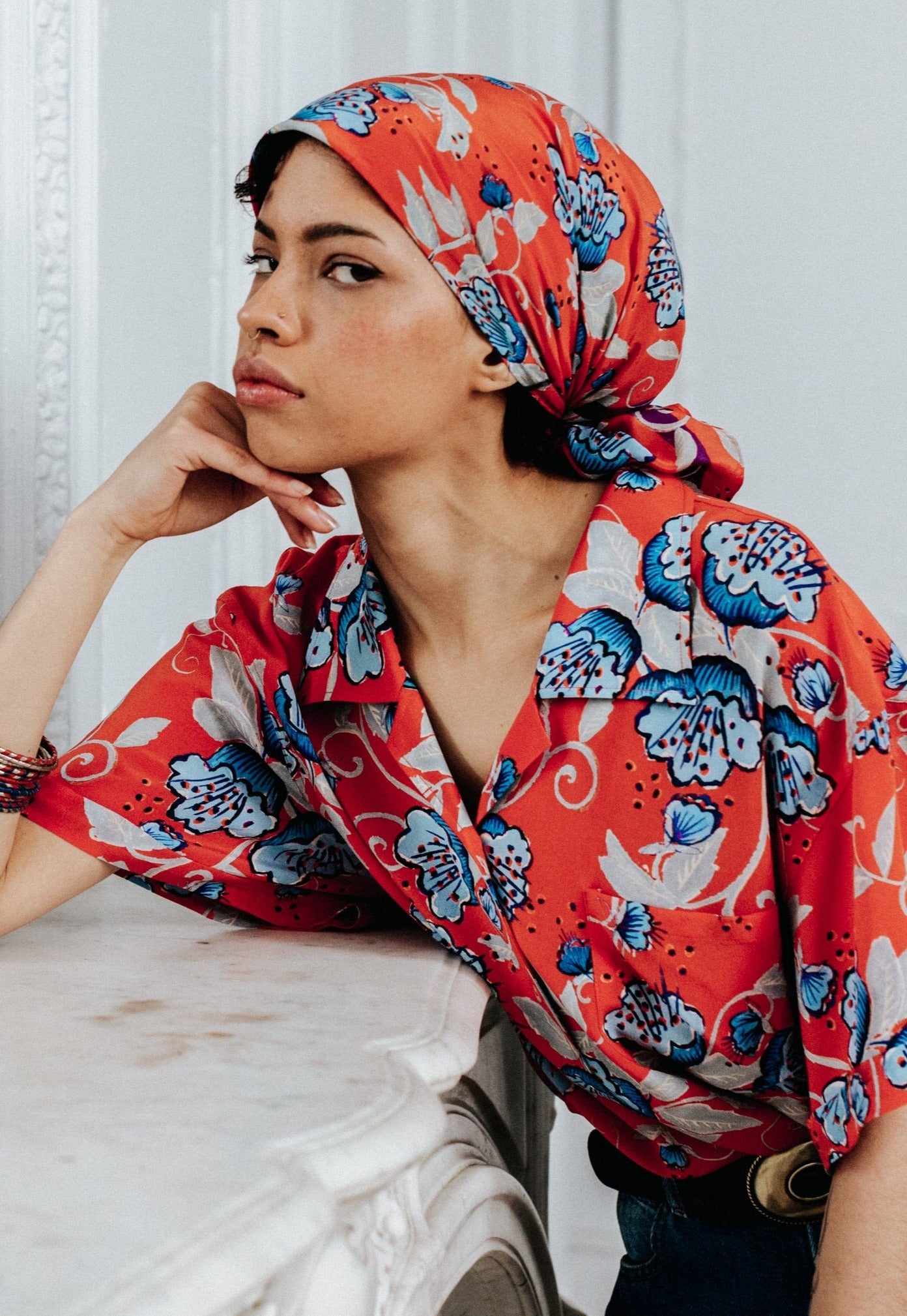 Foulard Bouquet